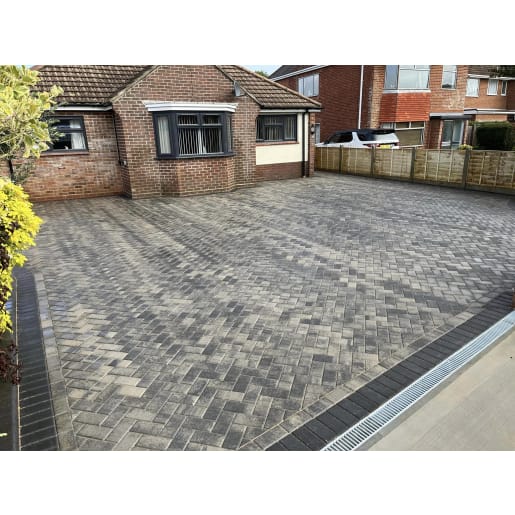 Tobermore Pedesta Block Paving 200 x 100 x 50mm Slate