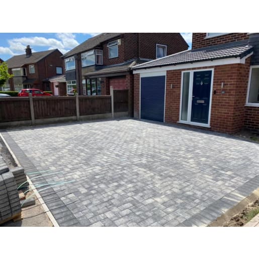 Tobermore Pedesta Block Paving 200 x 100 x 50mm Slate