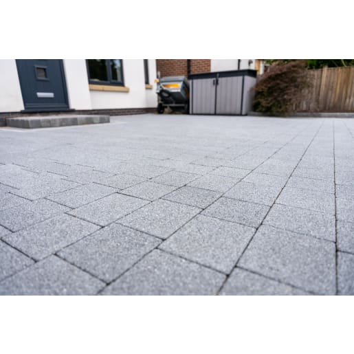 Tobermore Sienna Duo Block Paving 50mm Silver
