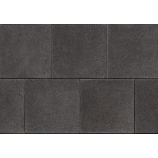 Tobermore Classica Non-Slip Smooth Paving Slab 450 x 450 x 35mm Charcoal