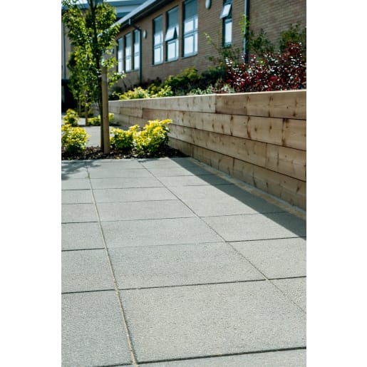 Tobermore Textured Paving Slab 450 x 450 x 35mm Charcoal