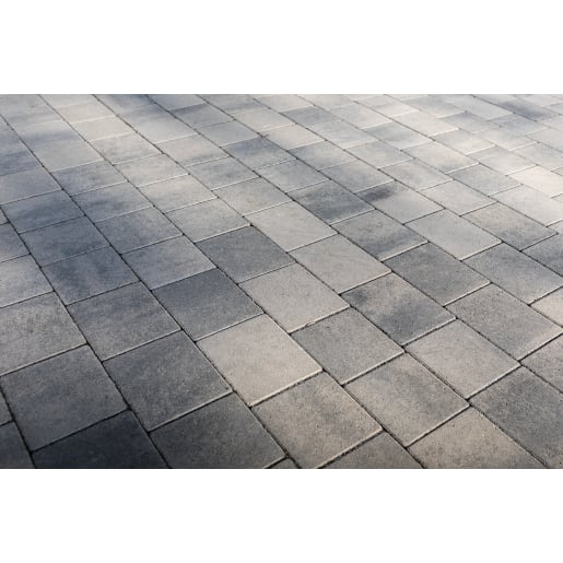 Tobermore Shannon Duo Block Paving 208 x 173 x 50mm Slate