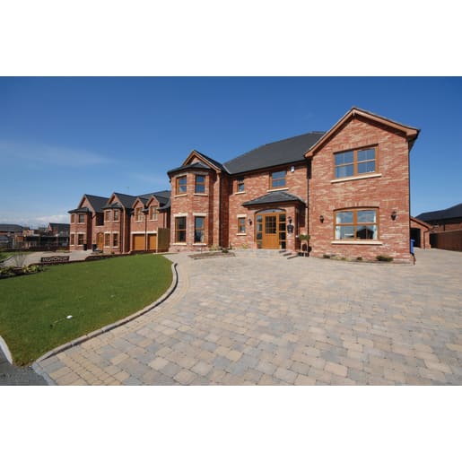 Tobermore Tegula Trio Block Paving 50mm Bracken 13.65m²