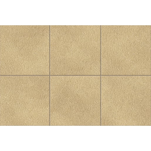 Marshalls Textured Utility Paving 600 x 600 x 32mm Buff