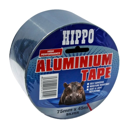 Hippo Aluminium Tape 75mm x 45m