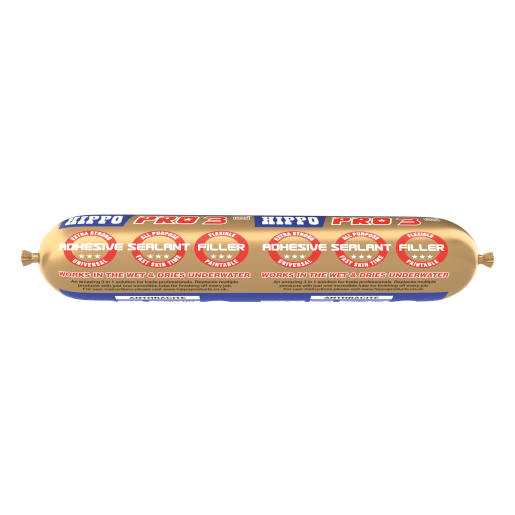 Hippo PRO 3 Adhesive, Sealant & Filler 400ml Foil Anthracite