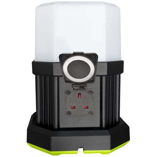 Luceco Herculous Open Area Work Light USB UK Plug and Socket 7150lm