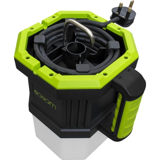 Luceco Herculous Open Area Work Light USB UK Plug and Socket 7150lm