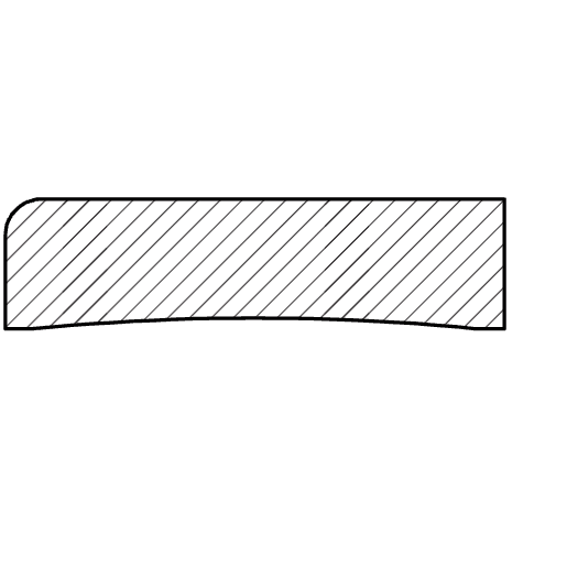 Fully Finished Engineered Pine Architrave Pencil Round 18 x 69 x 2100mm