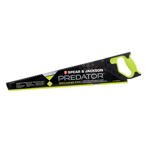 Spear & Jackson Predator Second Fix Hardpoint Woodsaw 559mm