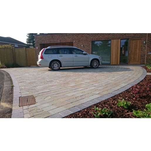 FosseStone Sandstone 50mm Project Pack 8.5m² Cinder