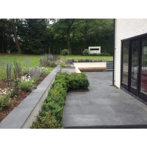 Natural Paving Single Size Flagstones 900 x 600mm Grey Slate