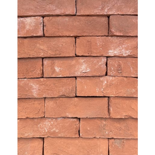 Classic Brick Oasthouse Orange Handmade 65mm