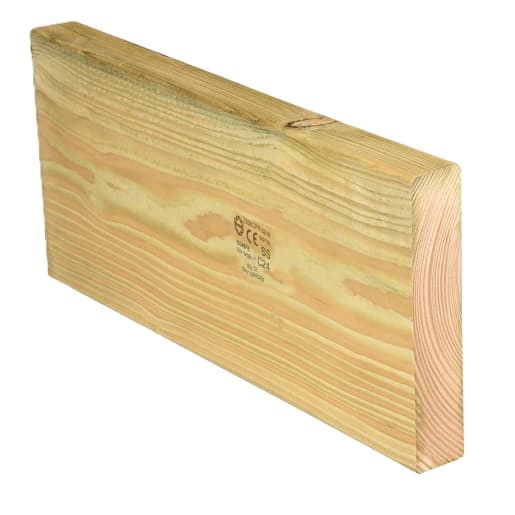 PEFC C24 Regularised Joist Premium Treated Kiln Dried 47 x 225mm