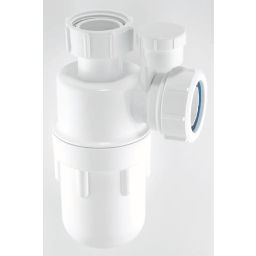 McAlpine Water Seal Anti Syphon Bottle Trap 75mm x 31.75mm White