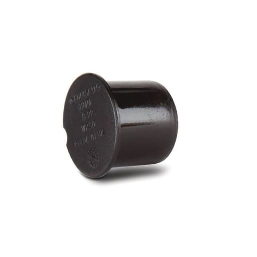 Polypipe Socket Plug 32mm Dia Black