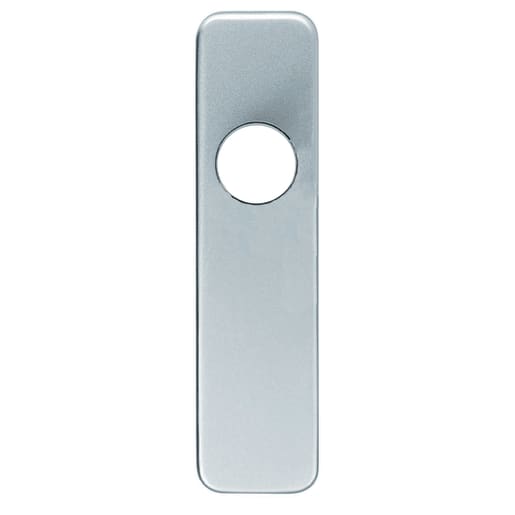 Eurospec Safety Lever Latch Plate 154 x 40mm Satin Anodised Aluminium