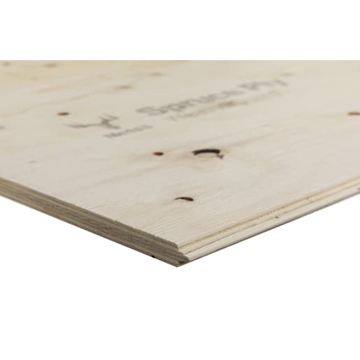 Metsa Spruce WeatherGuard T&G 4E C3 III/III PEFC 2410 x 610 x 18mm