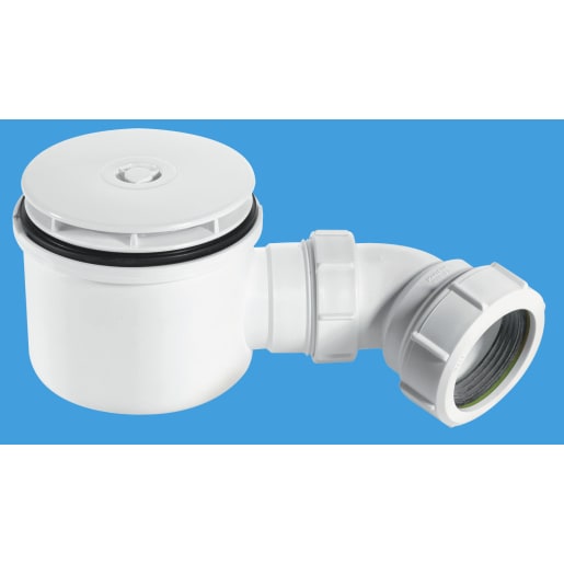 McAlpine Hi-Flow Water Seal Shower Trap with 2