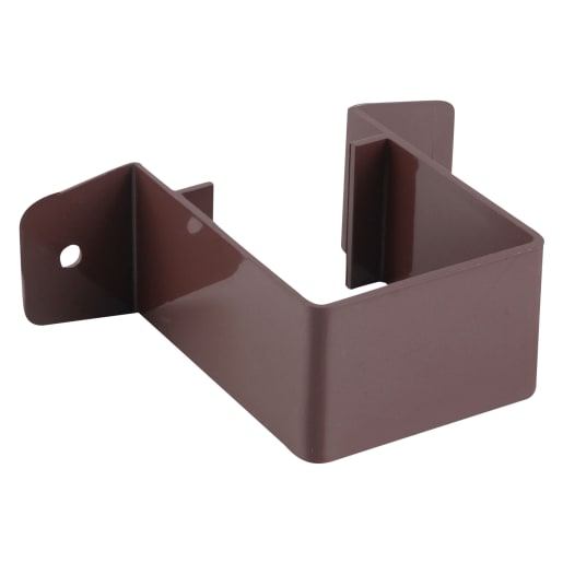 Wavin Osma SquareLine Pipe Bracket Stand Off 61mm Brown