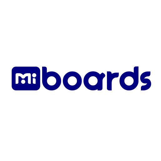 MiBoard FR Polycolour 8x4 Light Grey 