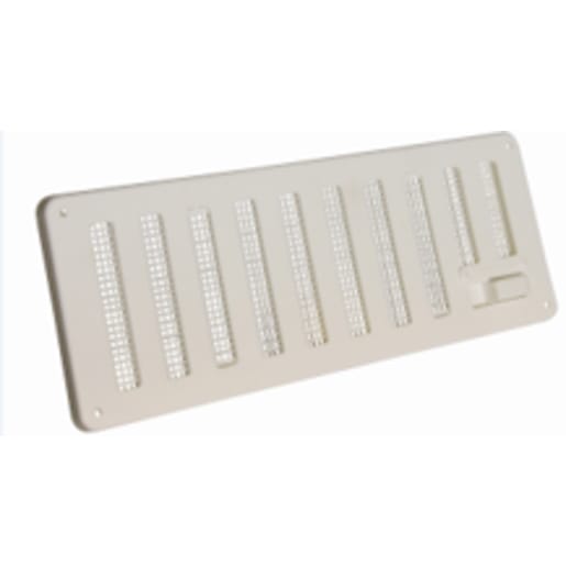 Hit and Miss Ventilator 241 x 165mm White