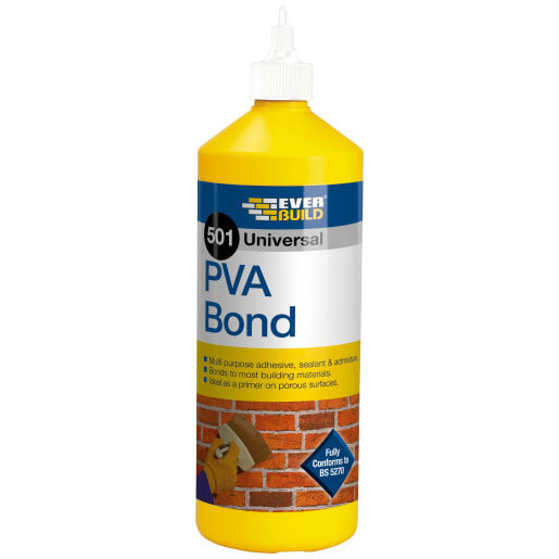 Everbuild 501 Universal PVA Bond 1 Litre