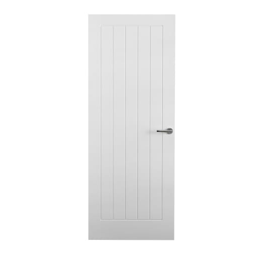 Premdor Premium Vertical 5 Panel Moulded Standard Core Door White