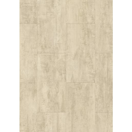 Ambient Click Vinyl Floor Tile Travertine 4.5 x 320 x 1300mm 2.08m²