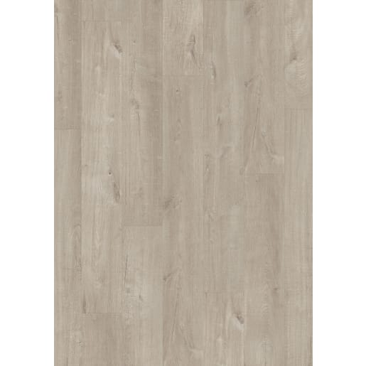 Quick-Step Pulse Click Vinyl Floor Plank Cotton Oak Warm Grey 1510 x 210 x 4.5mm 2.22m²