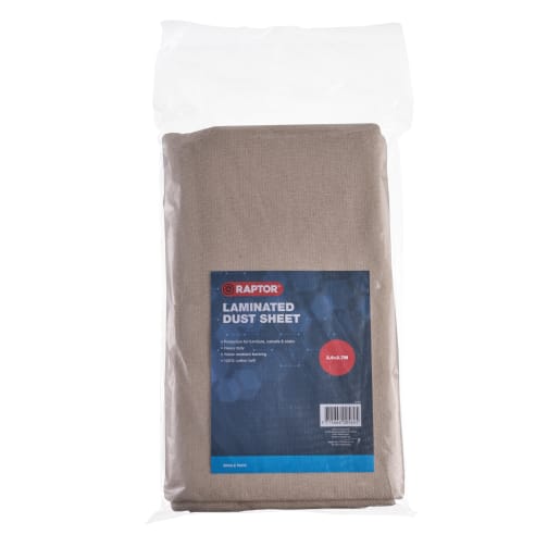Raptor Laminated Dust Sheet 3.6 x 2.7m