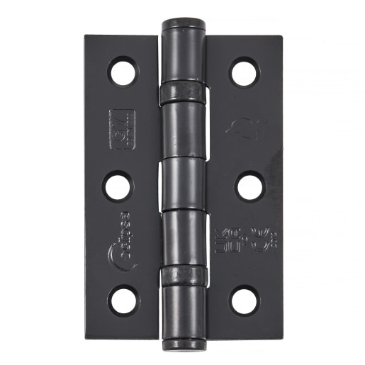 Raptor Grade 7 Ball Bearing Hinge 76x51mm Matt Black Pack of 2