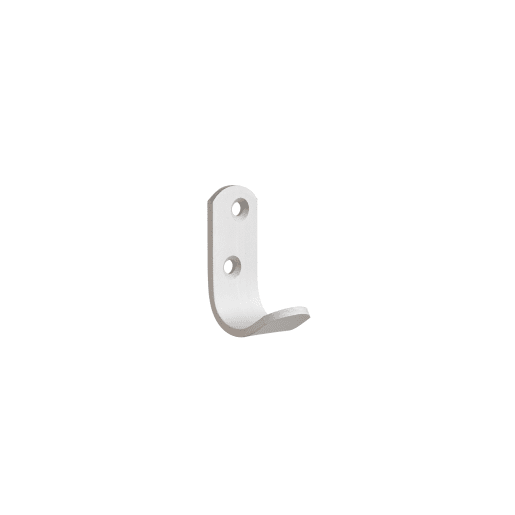 Raptor Wardrobe Hooks Satin 51mm 2