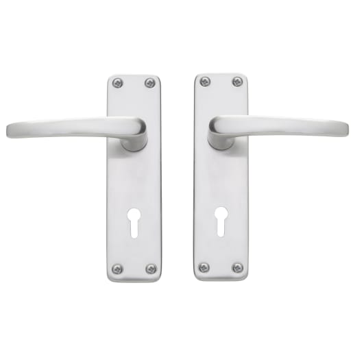 Raptor Aluminium Lock Handle Satin Aluminium