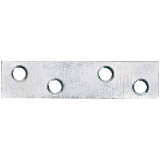 Raptor 100mm Mending Plates<BR>Zinc Plated<BR>Pack of 10