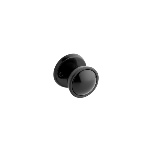 Raptor Mortice Knobs Black 51mm 2