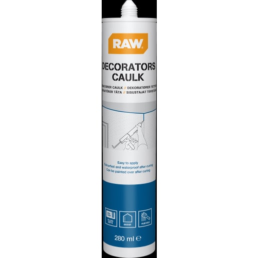 RAW Decorators Caulk White 280ml