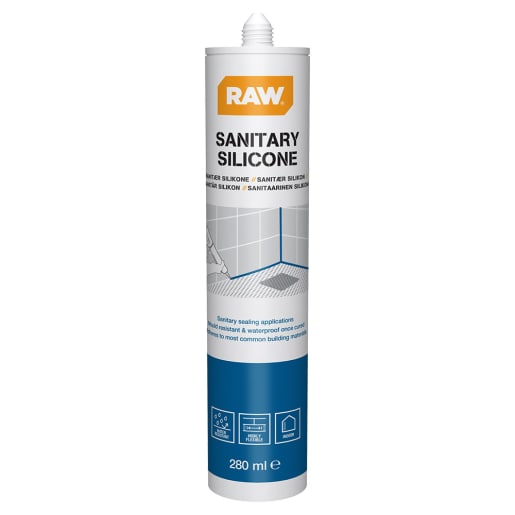 RAW Sanitary Silicone Clear 280ml