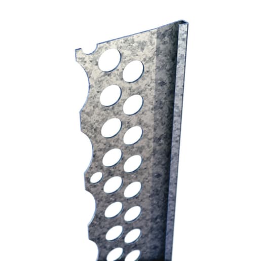 RAW Galvanised Drywall Stop Bead 6 x 3000mm