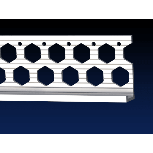 Renderplas Stop Bead 2.5m x 10mm White