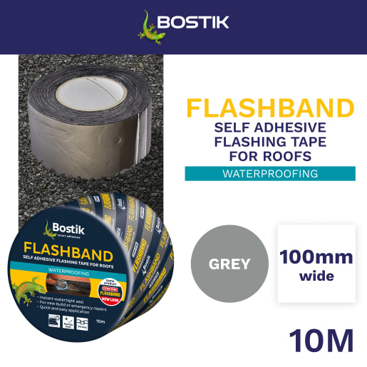 Bostik Flashband Flashing Tape 10M x 100mm Grey