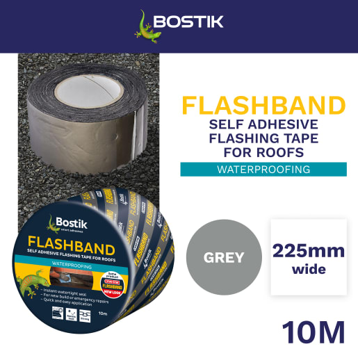 Bostik Flashband Flashing Tape 10M x 225mm Grey