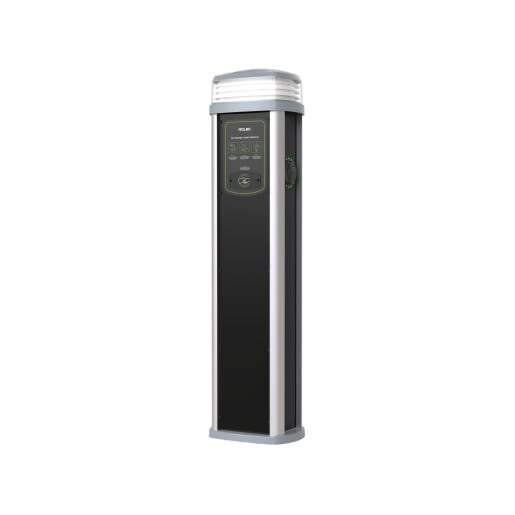 Rolec Quantum Smart EV Charging Pedestal 2x up to 22kW 3PH Type 2 Sockets