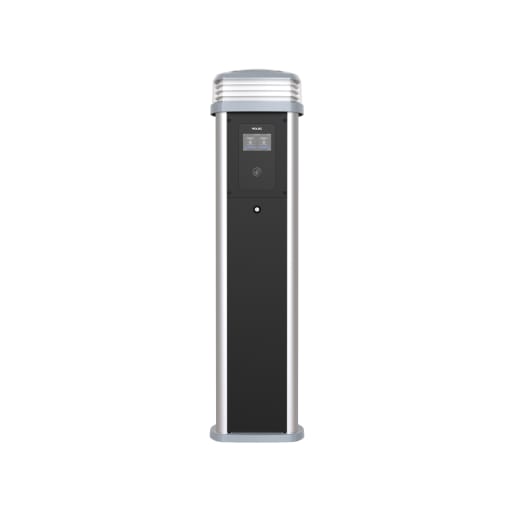 Rolec Quantum Smart EV Charging Pedestal with LCD Screen 2x up to 7.4kW Type 2 Sockets