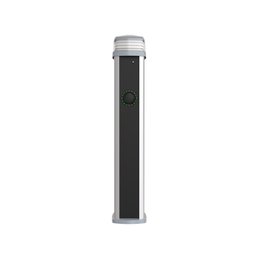 Rolec Quantum Smart EV Charging Pedestal with LCD Screen 2x up to 7.4kW Type 2 Sockets