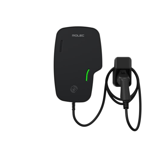 Rolec Zura Smart EV Charger 1 x up to 7.4kW Type 2 5m Tethered