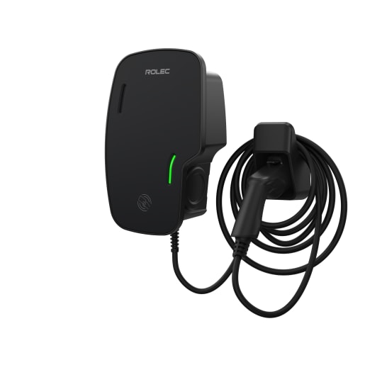 Rolec Zura Smart EV Charger 1 x up to 7.4kW Type 2 10m Tethered