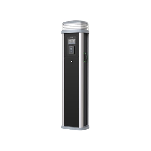 Rolec Quantum Contactless EV Charging Pedestal with LCD Screen 1x up to 7.4kW Type 2 Socket