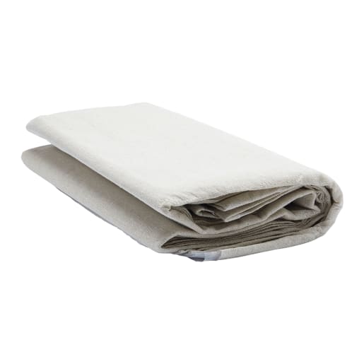 Rodo Polythene Backed Cotton Twill Dust Sheet 3.7 x 2.7m