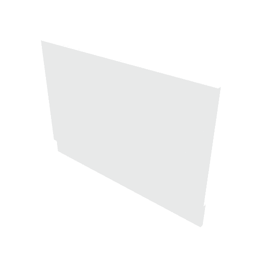 Waterproof Bath End Panel 800mm
